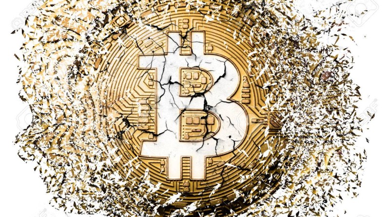 bitcoin explosion disintegration